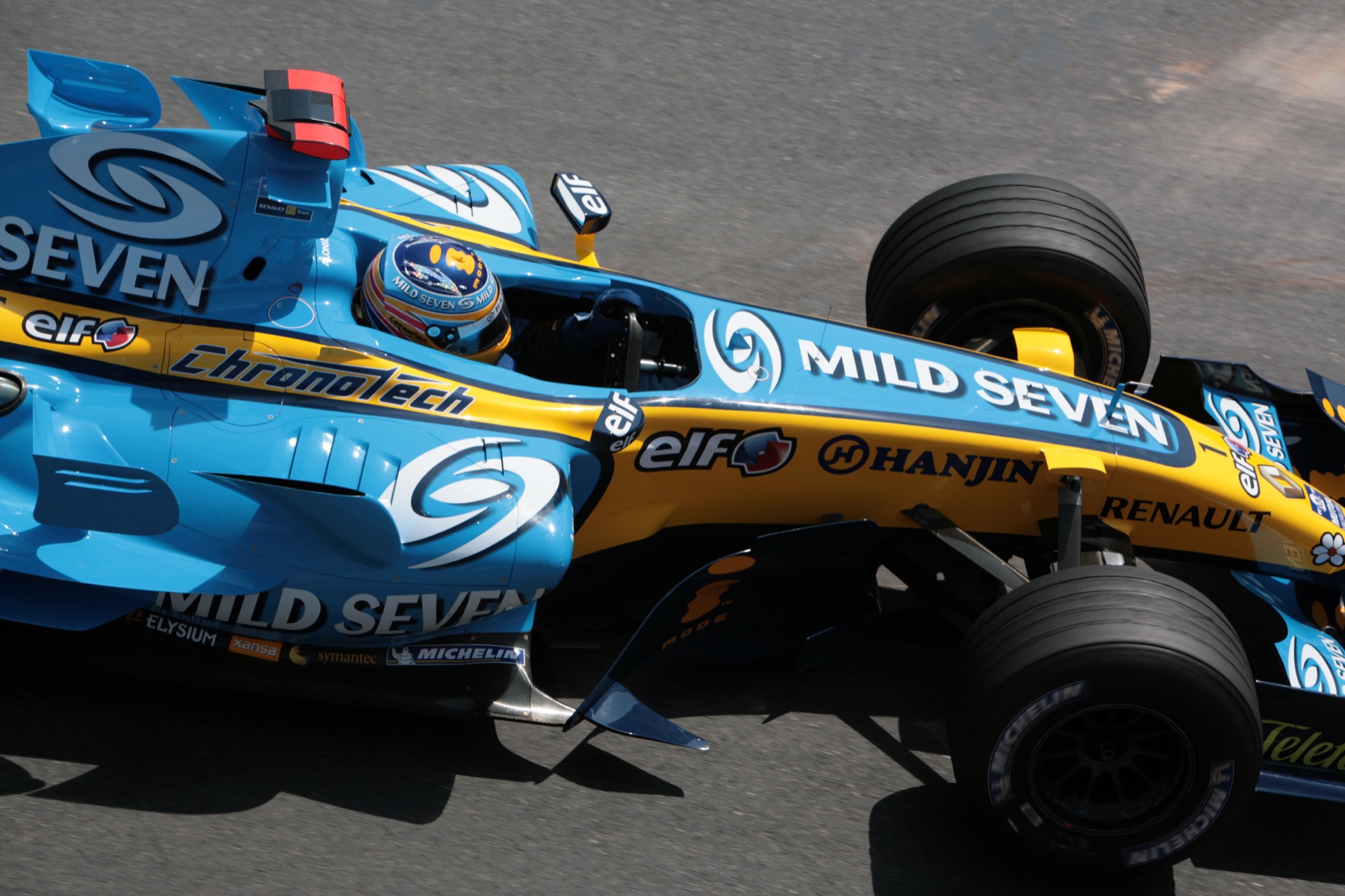 A Formula 1 car on the Monaco Grand Prix circuit